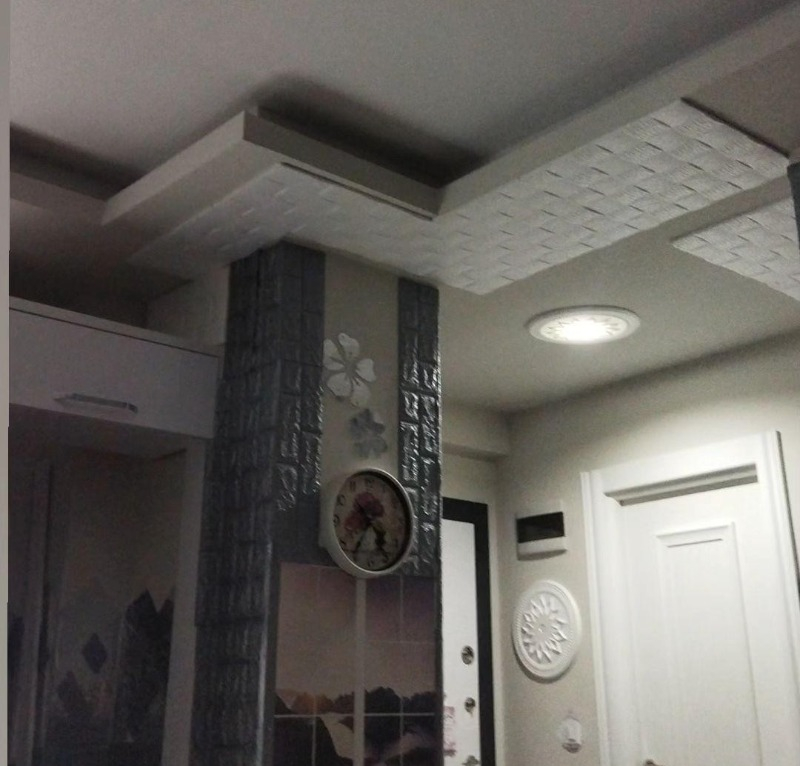 Polsis PT01 Strafor Dekoratif Tavan Kaplama Paneli 8'li