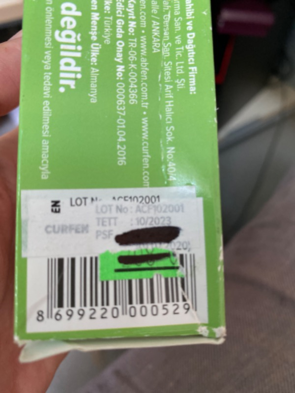 Curfen Zerdeçal Içeren 60 Tablet