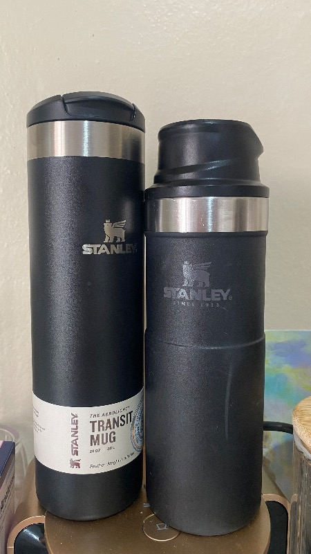 Stanley  The Aerolight 0.60 Litre Termos Bardak Siyah Renk