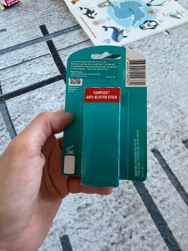 Compeed Sürtünme ve Kabarcık Oluşumuna Karşı Ayak ve Vücut İçin Sürtünme ve Kabarcık Önleyici Stick - 8 ml