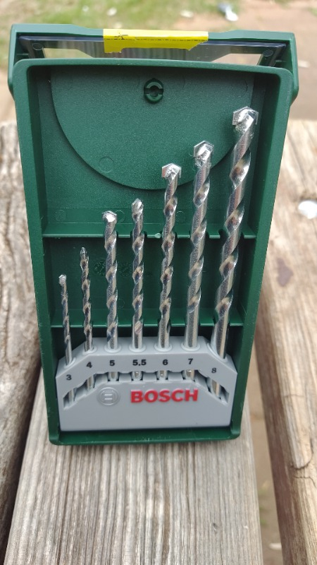 Bosch 7 Parçalı Beton Matkap Ucu Seti