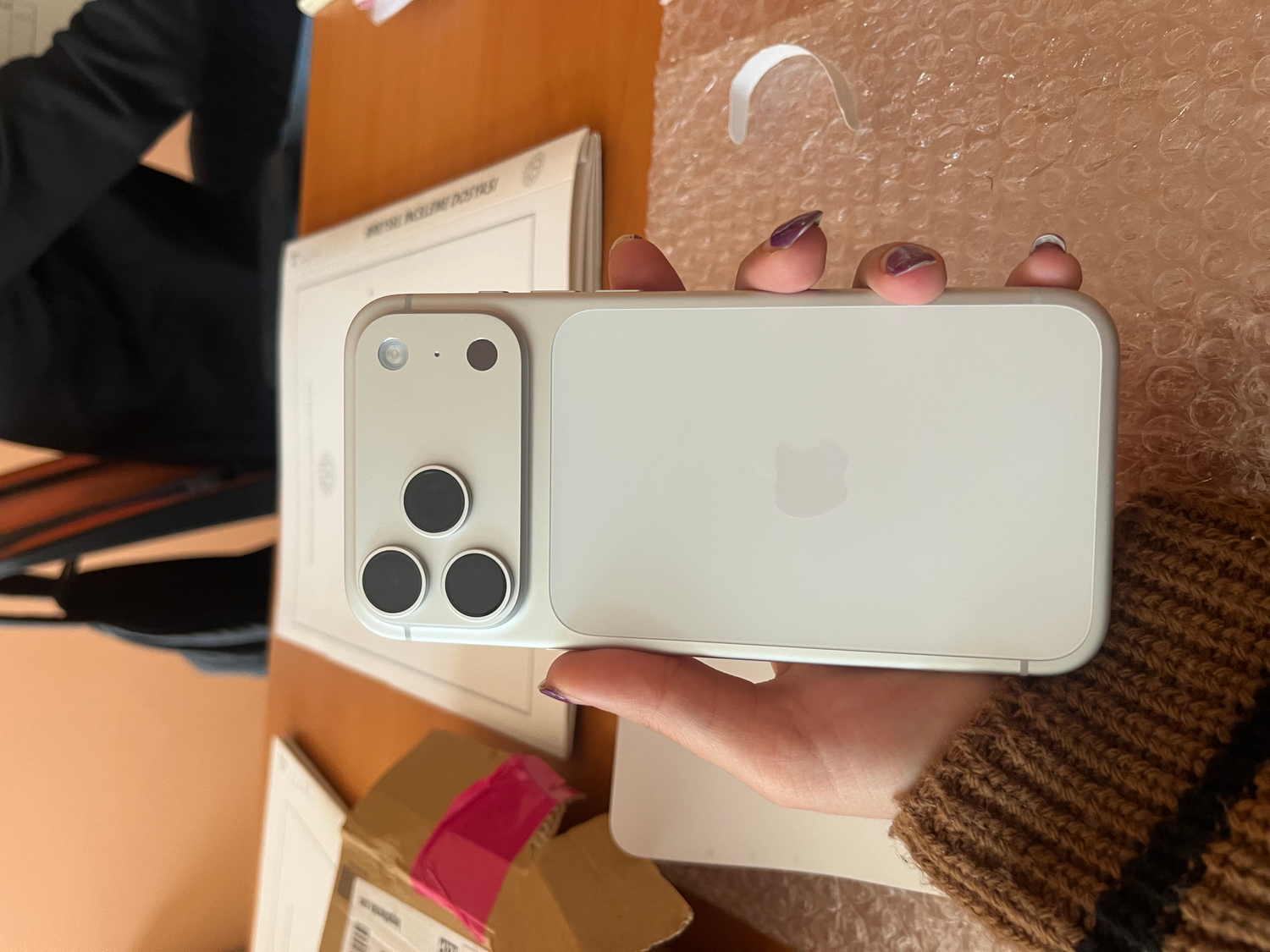 Apple iPhone 17 Pro Max 256 GB Gümüş
