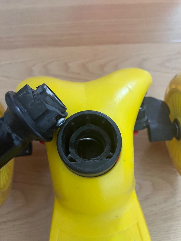 Rookie Sarı 3 Tekerlekli Işıklı Scooter