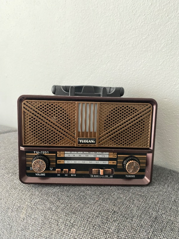 Everton honey Rt-301 Nostalji Bluetooth Şarjlı Radyo Usb Sd Mp3 Player