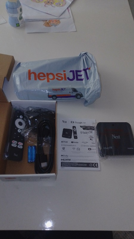 Next Start 4K Android TV Box (D-Smart Go 1 Yıl Mega Paket Hediye)