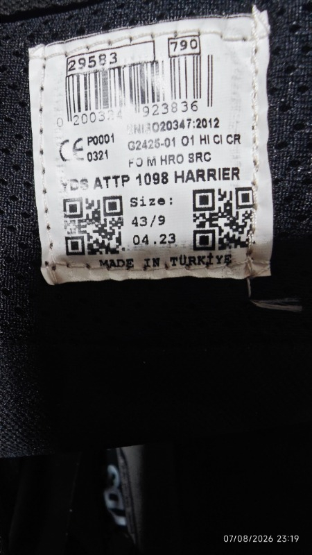 YDS Attp 1098 Harrier -Siyah