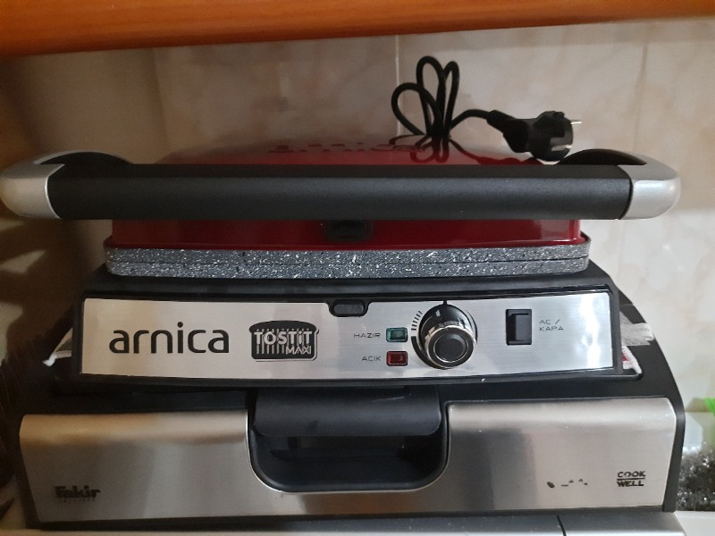 ARNICA GH26243 TOSTIT Maxi Tost Makinesi Kırmızı