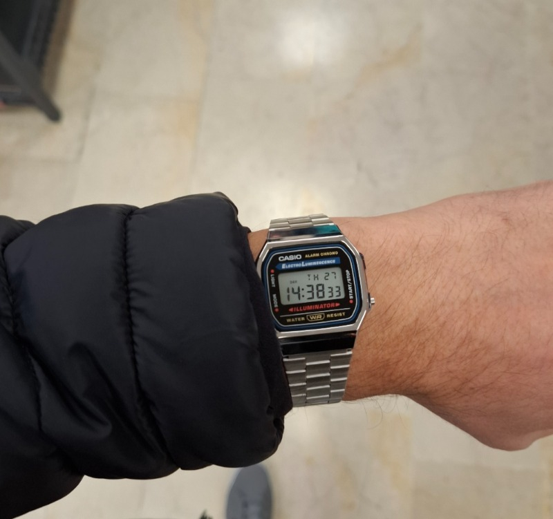 Casio RETRO A168WA-1WDF Kol Saati