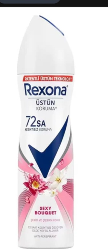Rexona Kadın Sprey Deodorant Sexy Bouquet 72 Saat Kesintisiz Üstün Koruma 150 ml