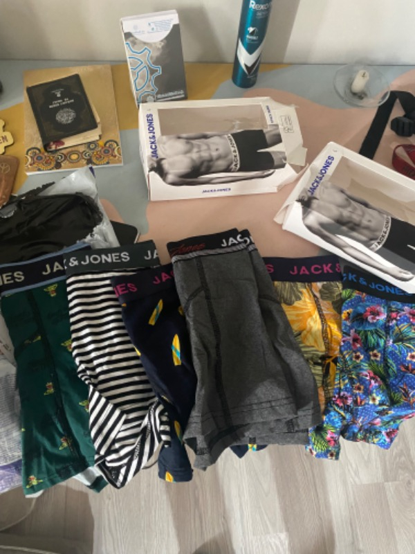 Jack & Jones Karışık 5'li Boxer Paketi - Tyler