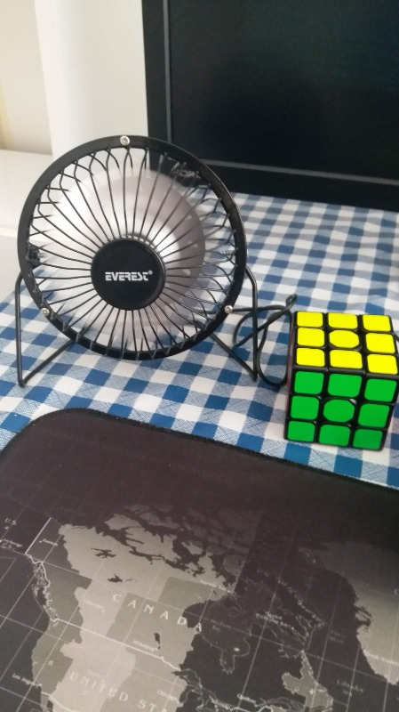 Everest USB Metal Masa Üstü Vantilatör EFN-482