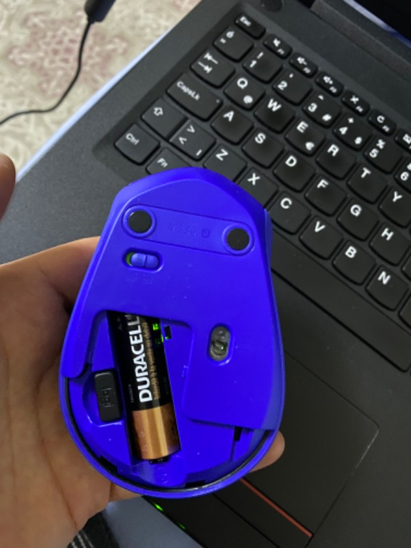 Logitech M330 Sessiz Kablosuz Optik Mouse - Mavi