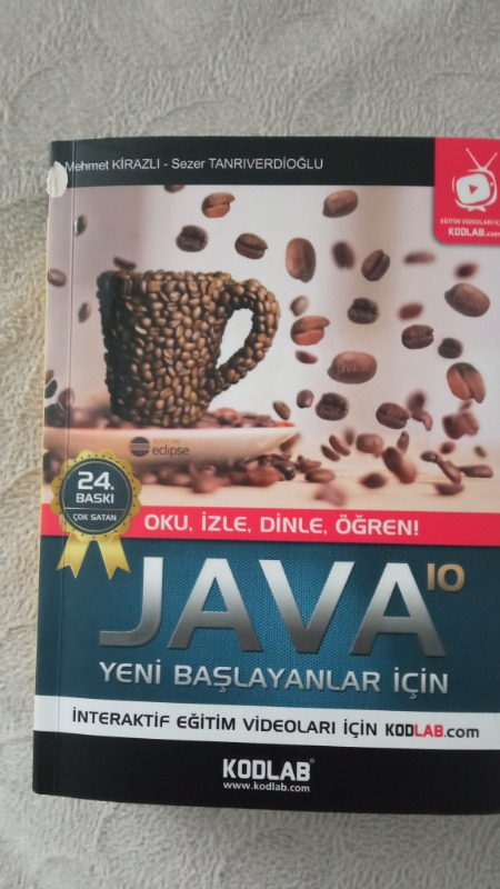 Yeni Başlayanlar İçin Java - Mehmet Kirazlı