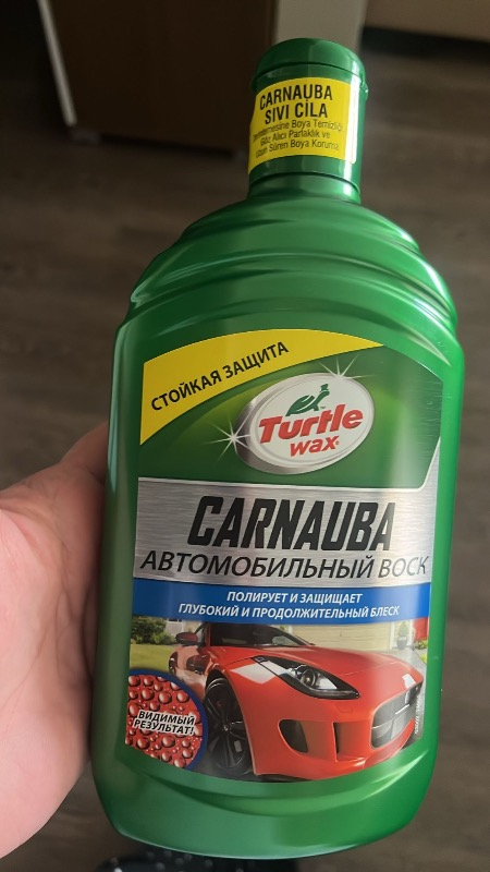 Turtle Wax Boya Koruyucu Carnauba Sıvı Cila 500 ml