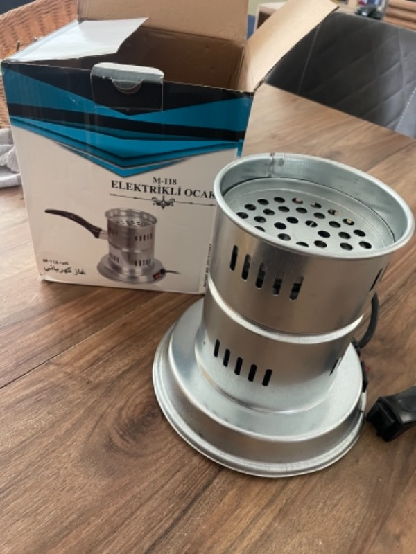 Mr Eds Cooker Çelik Elektrikli Köz Ocağı