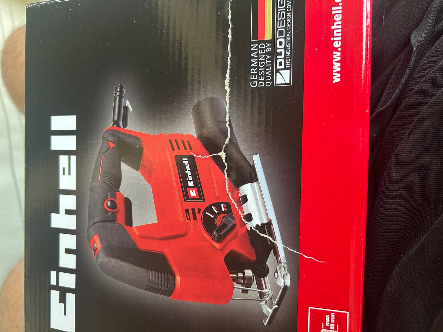 Einhell TC-JS 80/1, Dekupaj Testere