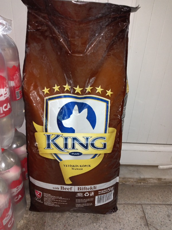 King Plus Beef Dog Biftekli Yetişkin Köpek Maması 15 Kg