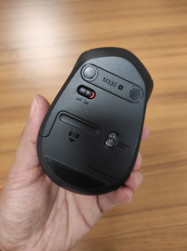 Logitech M330 Sessiz Kablosuz Mouse-Siyah