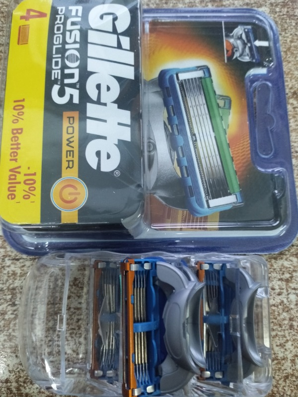 Gillette Fusion 5 Power 8'li Yedek Tıraş Bıçağı Karton Paket