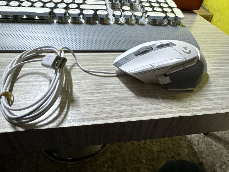 Logitech G G502 X Kablolu HERO 25K Sensörlü Yüksek Performanslı Oyuncu Mouse - Beyaz