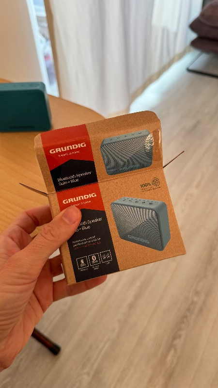 Grundig Solo+ Bluetooth Hoparlör Mavi