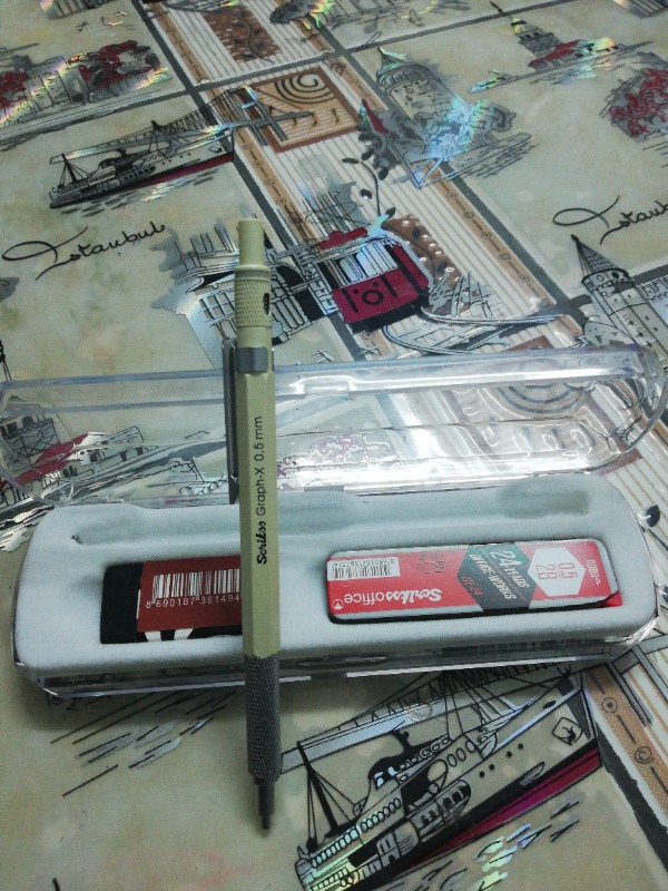 Scrikss Graph-x 3'lü Versatil Kalem Seti, 0.5 mm Beyaz