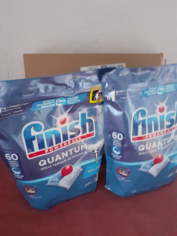 Finish Quantum 60 Kapsül Bulaşık Makinesi Deterjanı Tableti