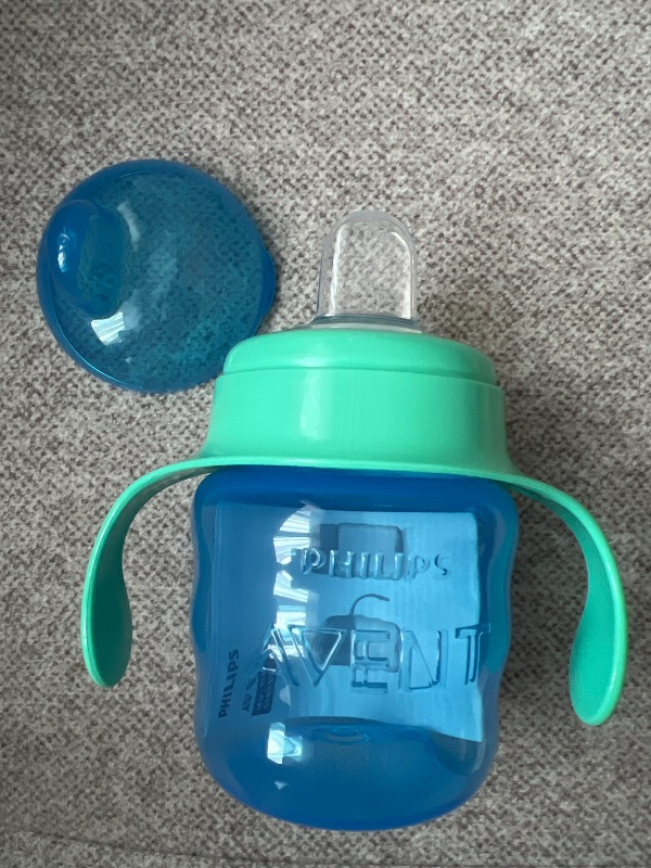 Philips Avent Alıştırma Bardağı, Mavi, 6 Ay+, SCF551/05