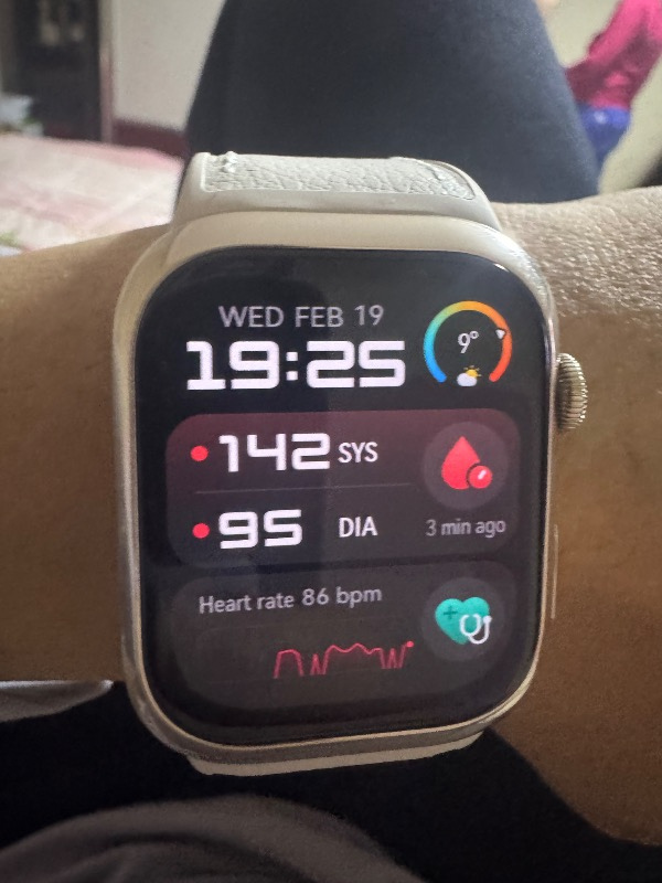 Huaweı Watch D2 – Altın Beyazı Kompozit Deri