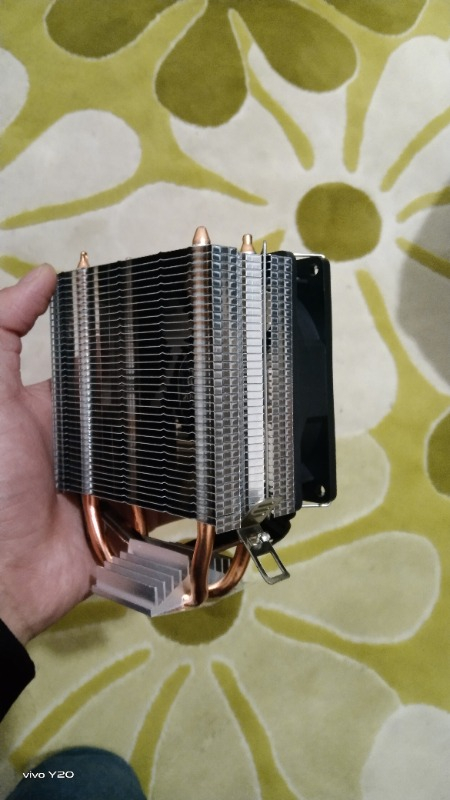 Snowman M200 2 Bakır Borulu Cpu Soğutucu Fan Rainbow