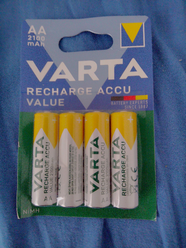VARTA 2100mAh AA Şarj Edilebilir 4'lü Pil