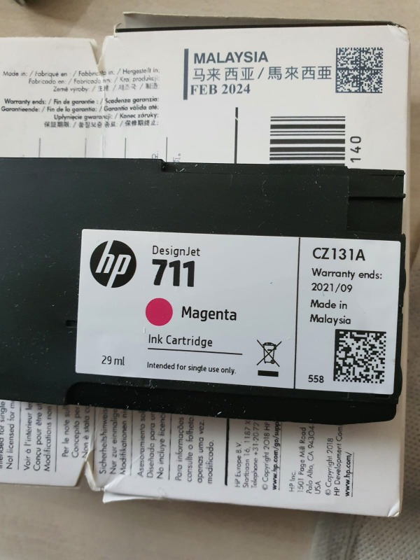 Hp Cz131a (711) 29 Ml Macenta Murekkep Kartusu