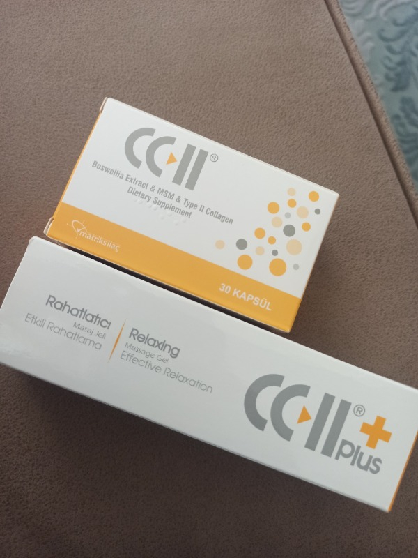 Cc-Iı Tip 2 Kollajen 30 Kapsül Ve Cc-Iı Plus Masaj Jeli 100 Ml