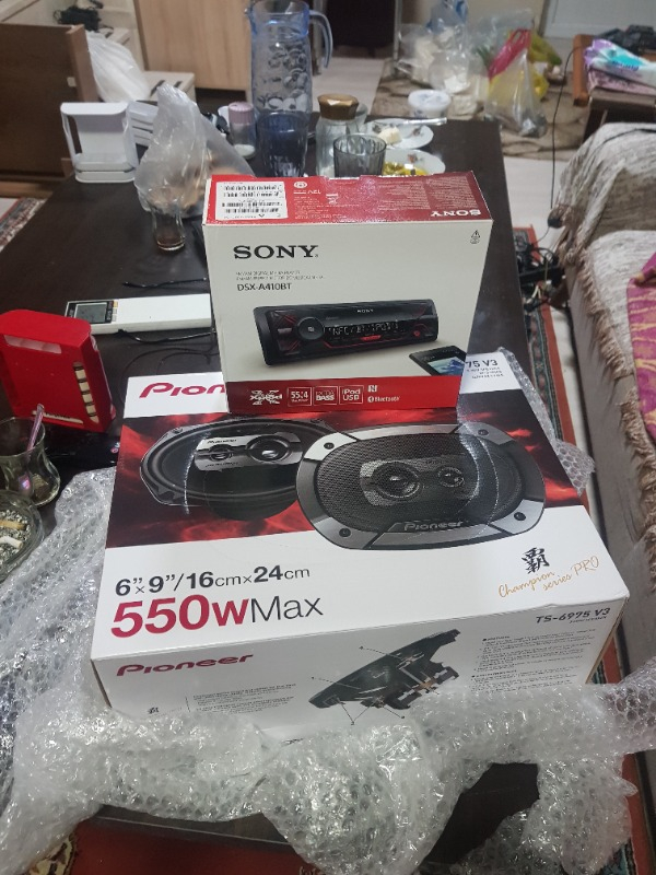 Sony DSX-A410BT Bluetooth ve Extrabass özellikli Oto Teyp