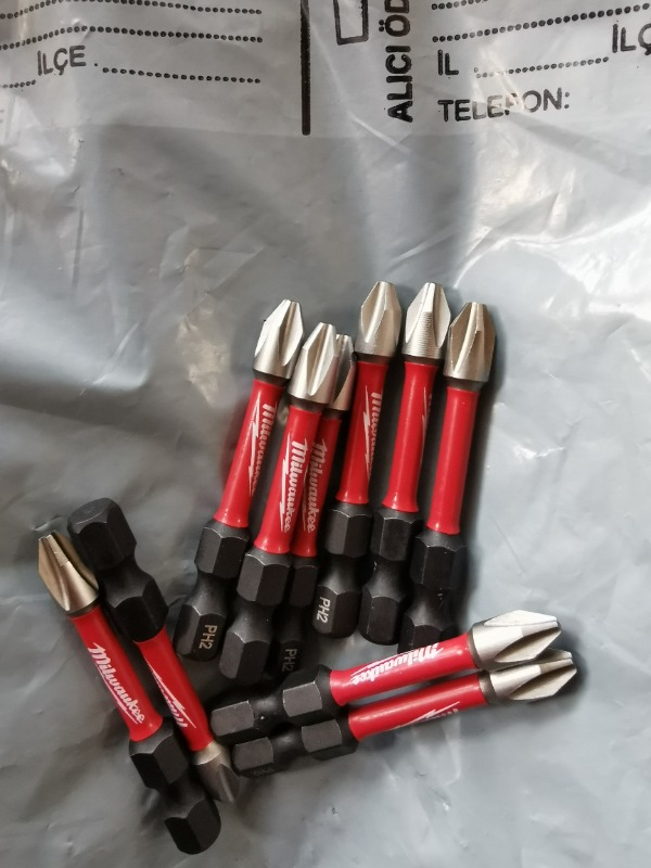 Milwaukee Bits Uç Ph2 50 mm 10'lu Paket Shockwave