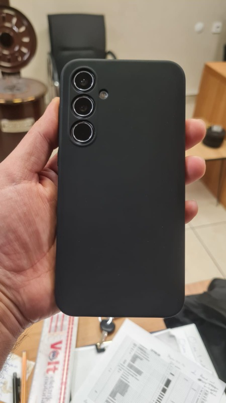 CepStok Samsung Galaxy A55 Kılıf Lansman Premium Silinebilir Silikon