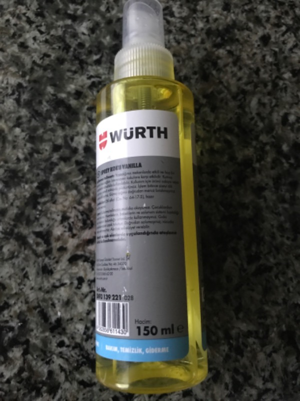 Würth Sprey Koku Vanilya 170 ml.