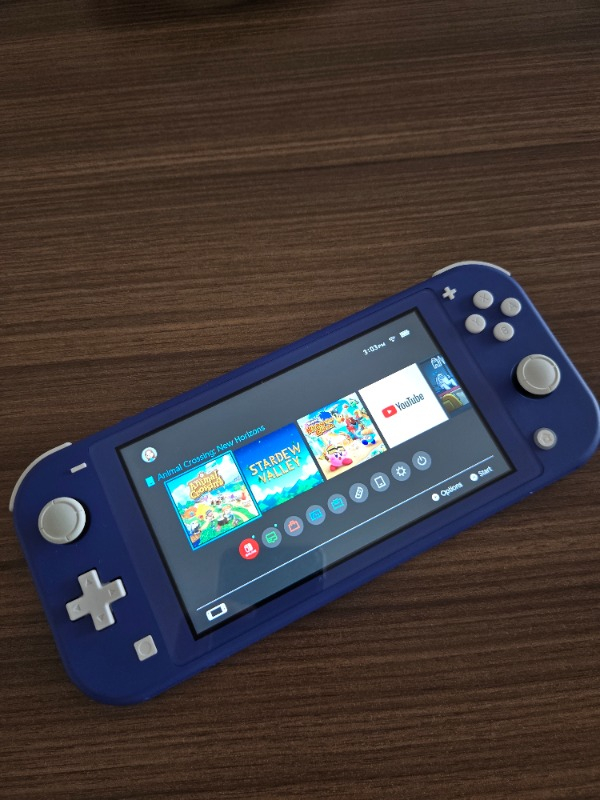 Nintendo Switch Lite Konsol Blue Edition