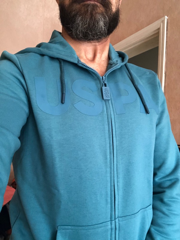 U.S. Polo Assn. Erkek Petrol Örme Hırka 50269394-VR102
