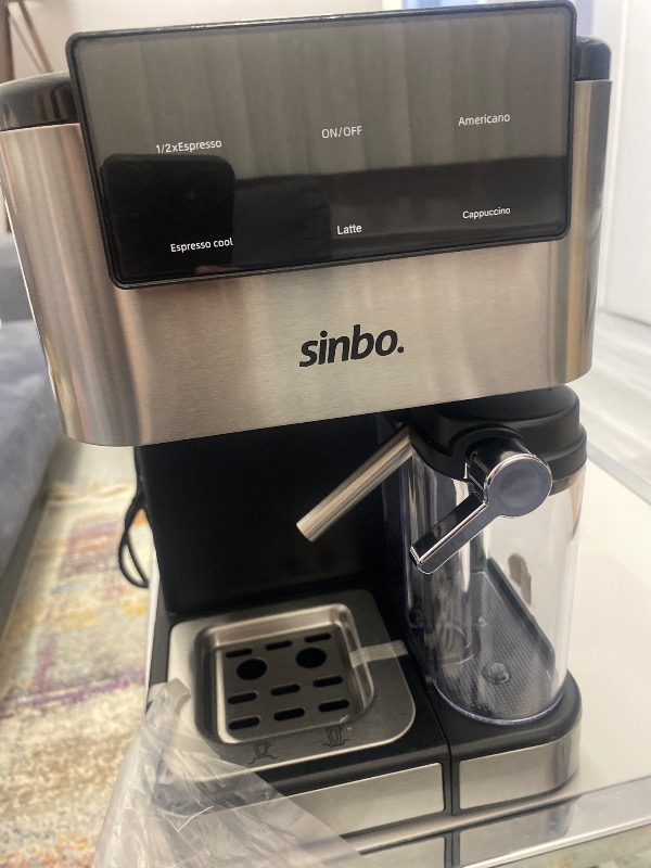 Sinbo Scm 2995 -Kapsül Kahve Aparatlı Inox Espresso Makinesi