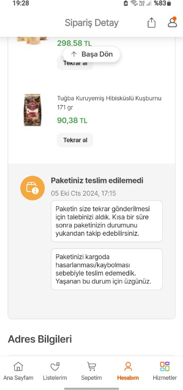 Tuğba Kuruyemiş Çiğ Iç Fındık 1 kg