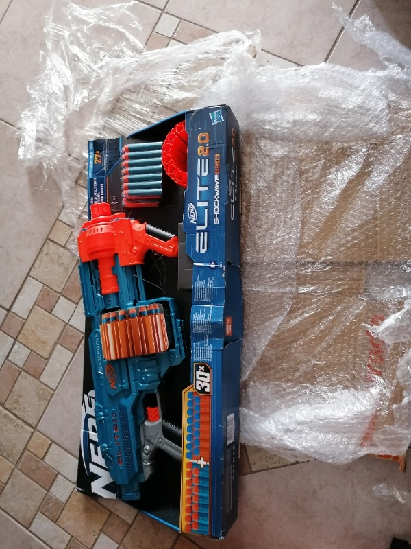 Nerf Elite 2.0 Shockwave RD-15 Dart Tabancası