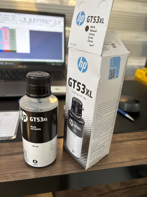HP GT53XL Siyah Mürekkep 1VV21AE