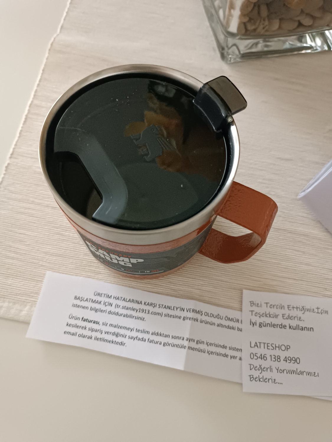 Stanley Stanley klasik Paslanmaz Çelik Termos Kamp Bardak 0.35 Lt
