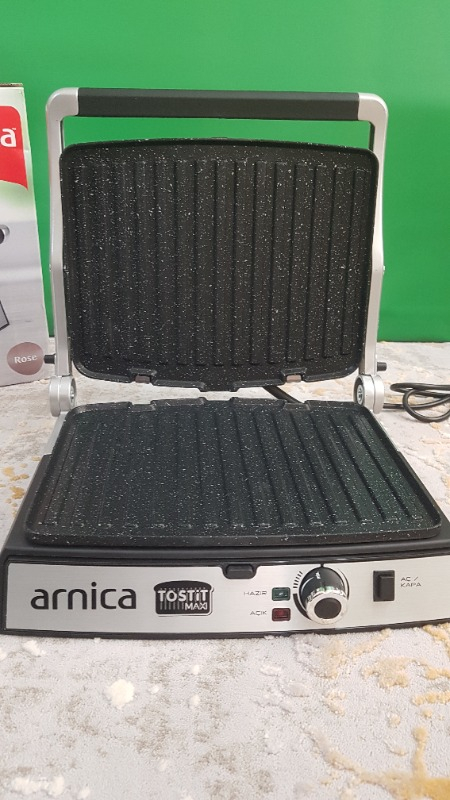 Arnica Tostit Maxi Granit Rose 2000 W Tost Makinesi