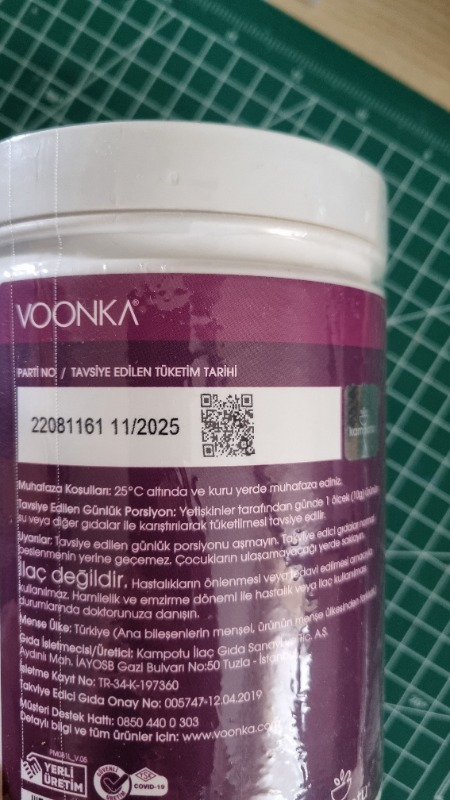 Voonka Multi Collagen Powder Tip 1 2 3 Vitamin C 300 gr Hidrolize Kolajen
