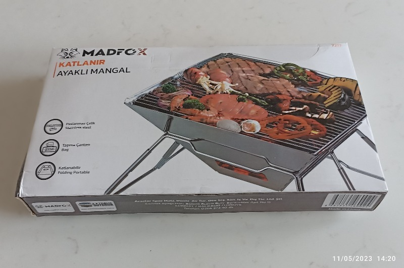 Madfox Katlanır Ayaklı Mangal