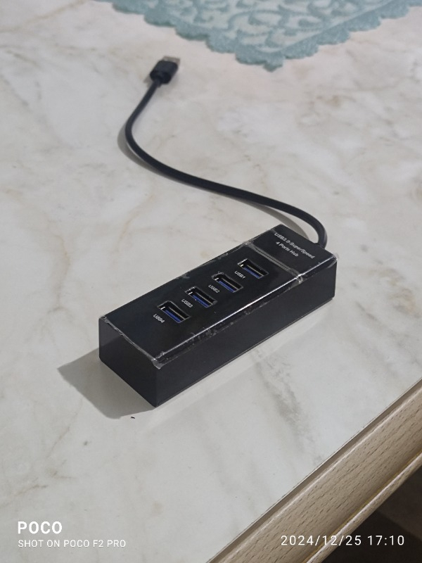 Alfais 4360 4 Port USB 3.0 Hub Switch Çoklayıcı Çoğaltıcı Adaptör