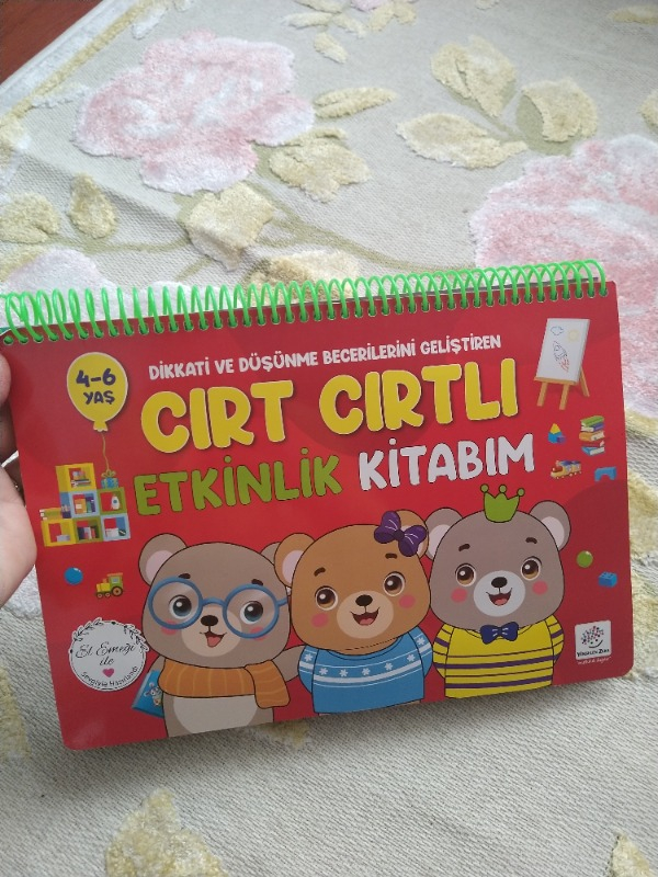 Cırt Cırtlı Etkinlik Kitabım 4-6 yaş