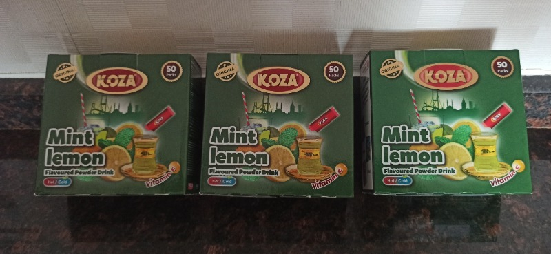Koza Tek İçimlik Nane Limon Aro. İçecek Tozu (50 Stick)
